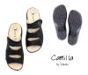 Think Pantoletten schwarz Camilla schwarz-kombi 274-0000 - AML 262