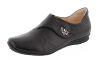 think slipper schwarz chilli schwarz 270-0000 fussbett: lederbezogene wechselbare kork-latex-bettung (pflanzlich gegerbt) leder pflanzlich  gegerbt 5 mm keil-absatz schlichter und sehr bewährter slipper mit breitem klettverschluss. diese saison wieder einmal mit einem angenehm zu kombinierendem schmuckteil