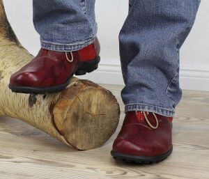Think Schnürschuhe rot Kong rooso/kombi 142-5000 -...