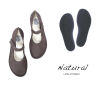 Loints Riemchen-Ballerinas Natural dark brown braun 68943-0261  - LNT 161