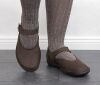 Loints Riemchen-Ballerinas Natural dark brown braun 68943-0261  - LNT 161
