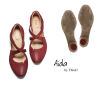 Think Pumps rot Aida cherry 86240-73 - AID 644