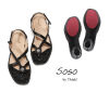 Think Zehengreifer schwarz SOSO schwarz 84866-02 - SOO 536