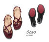 Think Zehengreifer rosso SOSO rosso 84866-72 - SOO 180