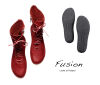 Loints Stiefeletten Fusion rubywine rot 37820-0577 Vliegert - LNT 504