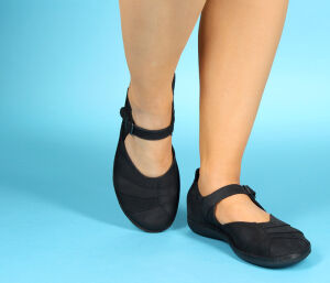 Loints Slipper Natural black schwarz 68241-0784  - LNT 369