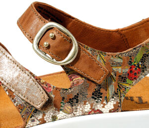 Think Sandaletten braun Meggie oak/kombi 252-3000 - MEG 3