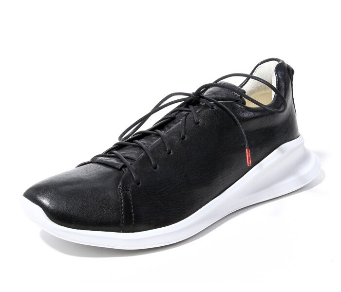 think schnürschuhe schwarz waiv sz/kombi 86080-09 fussbett: lederbezogene wechselbare kork-weichschaum-bettung mit besonders guter auftritt-dämpfung im ballenbereich (pflanzlich gegerbt) kalbsleder pflanzlich  gegerbt - weiss gefärbt 15 mm absatz in der schalensohle guter langschnürer mit weicher fersenkappe für langes laufen