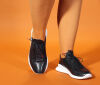 Think Schnürschuhe schwarz WAIV sz/kombi 86080-09 - WAI 5