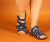 Loints Pantoletten Florida blue blau 31183-0256 Venebrugge - LNT 620