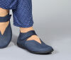 Loints Ballerinas Natural blue blau 68141-0256  - LNT 621