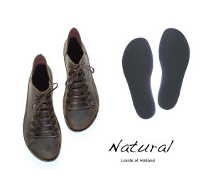 Loints Schn&uuml;rschuhe Natural truffle taupe 68066-0612 Nieuwvliet - LNT 830