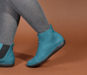 Loints Booties Natural turquoise petrol 68612-0540 Neereind - LNT 808