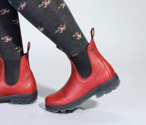 HBS 2 HoboShoes Australian 10244079-4062 Boots red/black/grey - HBS 2