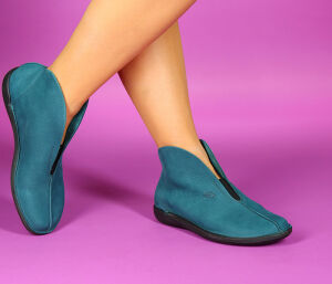 Loints Booties Natural turquoise petrol 68867-0540...