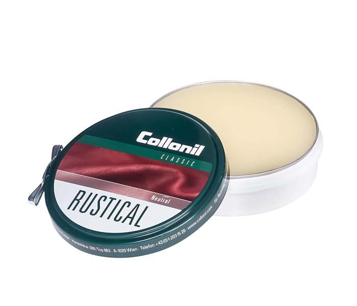 RUSTICAL DOSE 050 neutral - Spezial-Schuhpflege f&uuml;r ge&ouml;lte und gewachste Glatt- und Nubukleder in wachsiger Form