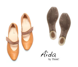 Think Pumps braun Aida cuoio/kombi 122-3010 - AID 156