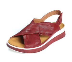 think sandaletten rot meggie cherry 367-5000 durch klett...