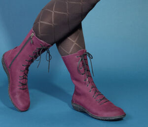Loints Stiefeletten Fusion plum wein-rot 37820-0539...
