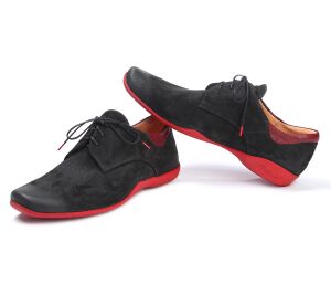 Think Schn&uuml;rschuhe schwarz Stone sz/kombi 275-0010 - CST 73