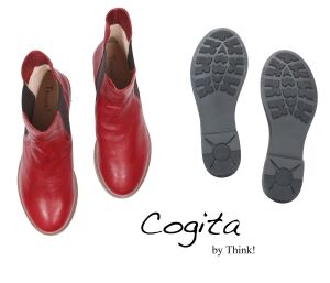 Think Stiefeletten rot Cogita melograno 425-5000 - GTA 20