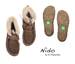 NRL 87 EL NATURALISTA Nido N-5449-brown Booties - NRL 87