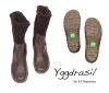 NRL 89 EL NATURALISTA Yggdrasil N-097-brown Booties - NRL 89