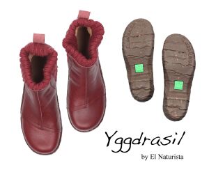 NRL 97 EL NATURALISTA Yggdrasil NE-23-cereza Booties rot - NRL 97