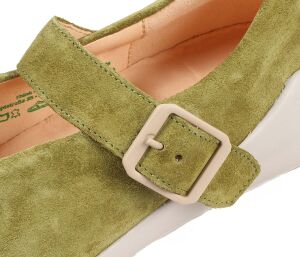 Think Ballerinas grün Duene moos 592-7010 - DNE 6