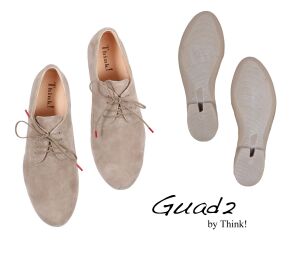 Think Schn&uuml;rschuhe beige Guad-2 savana 412-4000 - GUD 630