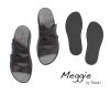 Think Pantoletten schwarz Meggie schwarz 444-0010 - MEG 45