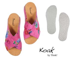 Think Pantoletten pink Koak fuxia 537-9020 - KOA 25