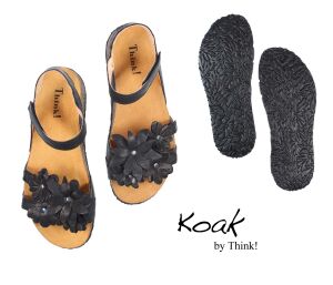 Think Sandaletten schwarz Koak schwarz 551-0000 - KOA 26