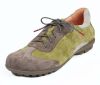 think schn&uuml;rschuhe gr&uuml;n kong graphite/kombi 389-2000 fussbett: lederbezogene wechselbare kork-latex-bettung (pflanzlich gegerbt) kalbsleder pflanzlich  gegerbt - nicht gef&auml;rbt 5 mm absatz special-editionsehr gef&auml;lliger neuer schn&uuml;rer mit fl&uuml;gelkappe f&uuml;r sportliches erscheinungsbild