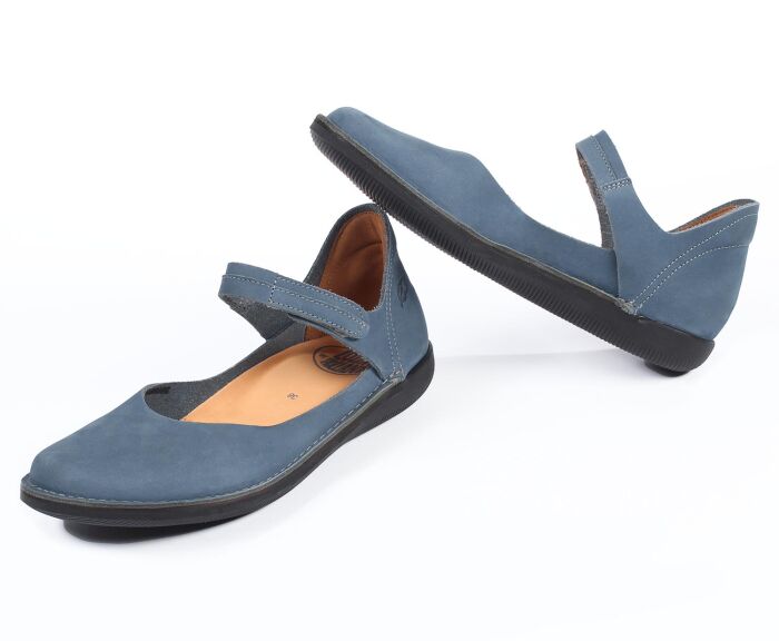 Loints Ballerinas Natural jeans blau 68201-0356 Notter - LNT 1358