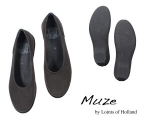 Loints Pumps Muze F-1/2 mid grey grau 33203-0631 Meppel - LNT 1361