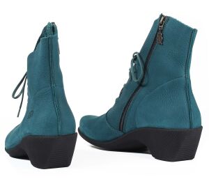 Loints Stiefeletten Muze F-1/2 turquoise petrol 33156-0540 Moerbeek - LNT 1429