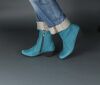 Loints Stiefeletten Muze F-1/2 turquoise petrol 33207-0540 Maasdam - LNT 1402