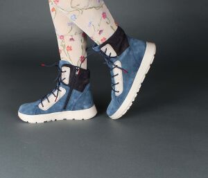 Think Boots blau Comoda denim-kombi 429-8000 - MDA 28