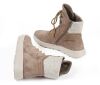 think boots beige comoda stone-kombi 626-2000 fussbett: lederbezogene wechselbare kork-weichschaum-bettung mit besonders guter auftritt-dämpfung im ballenbereich (pflanzlich gegerbt) echter walkloden von steiner 1888 aus österreich 10 mm absatz in der keilsohle sehr comfortable boots mit gepolstertem schaftrand, extra weiter einstieg durch funktionsschnürung und seitlichen reissverschlussschafthöhe ca. 13 cm