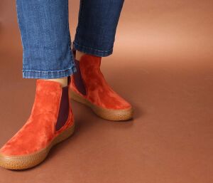 Think Booties rot Tjub mattone-kombi 428-5000 - TJU 39