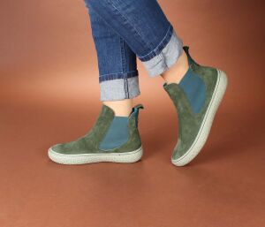 Think Booties gr&uuml;n Tjub tanne 428-7010 - TJU 40