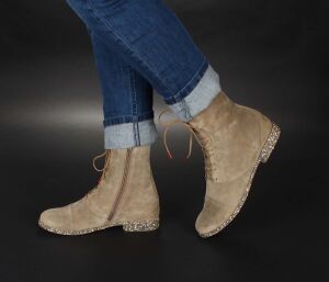 Think Stiefeletten beige Agrat pallisandro 624-2000 - AGR 74