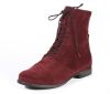 think stiefeletten rot agrat merlot 624-5000 fussbett: lederbezogene wechselbare kork-latex-bettung (pflanzlich gegerbt) lederfutter - vegetabil gegerbt 10 mm comfort-absatz neue variante des beliebten modells agrat 34. sehr femininer und bequemer boots mit durchgehender schmaler funktionsschnürung und seitlichem reissverschluss für einfachen einstieg.schafthöhe ca. 17 cm