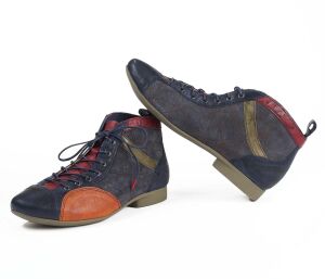 Think Schn&uuml;rschuhe blau Guad-2 navy 618-8000 - GUD 649