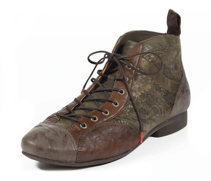 think schn&uuml;rschuhe gr&uuml;n guad-2 moos 618-9010 fussbett: lederbezogene wechselbare kork-latex-bettung (pflanzlich gegerbt) leder pflanzlich  gegerbt 10 mm absatz ein klassiker ist zur&uuml;ck...immer wieder gew&uuml;nscht, jetzt wieder lieferbarkn&ouml;chelhoher langschn&uuml;rer f&uuml;r bestem halt, mit hervoragendem sitz und einfach tollem aussehen. geeignet f&uuml;r fast alle gelegenheiten. aber obacht. mit diesem schuh werden sie alsbald in eine konversation eingebunden.