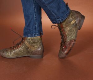 Think Schn&uuml;rschuhe gr&uuml;n Guad-2 moos 618-9010 - GUD 651