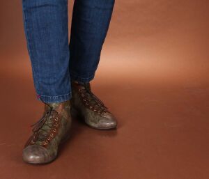 Think Schn&uuml;rschuhe gr&uuml;n Guad-2 moos 618-9010 - GUD 651