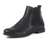 think stiefeletten schwarz agrat schwarz 31-0000 fussbett: lederbezogene wechselbare kork-latex-bettung (pflanzlich gegerbt) leder pflanzlich  gegerbt 10 mm comfort-absatz ganz toller, leichter bootie mit klassischer fl&uuml;gelkappe und 2 seitlichen gummiz&uuml;gen f&uuml;r einfachen einstieg und guten halt. sieht immer gut angezogen aus.