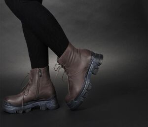 Lofina Stiefeletten taupe 1032 Kaia gasoline-underground - LOF 8